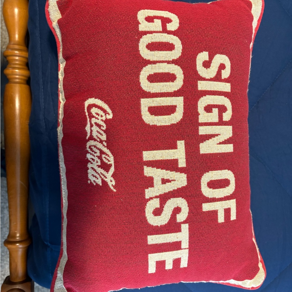 Coca Cola Pillow
